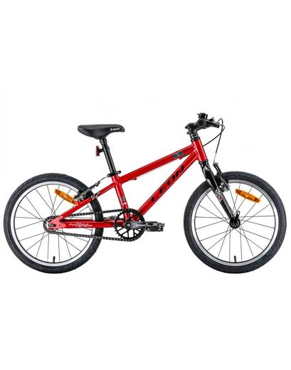 Велосипед AL 18" Leon GO Vbr рама-9" червоний з чорним 2022