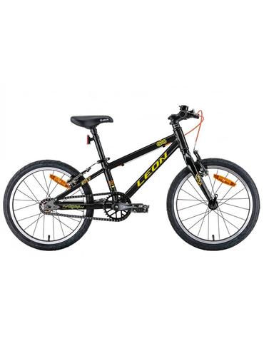 Велосипед AL 18" Leon GO Vbr рама-9" жовтий з чорним 2022