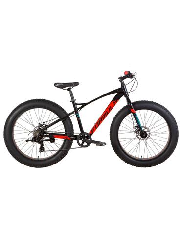 Велосипед AL 26" Formula Paladin AM DD 17" чорно-червоний із бірюзовим