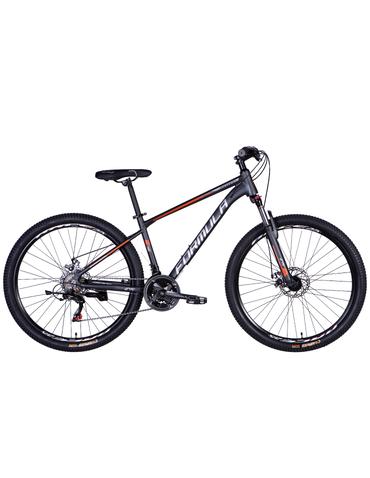 Велосипед AL 27.5" Formula MOTION DD FR рама-16" сіро-сріблястий (матовий) 2025
