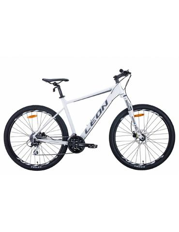 Велосипед AL 27.5" Leon XC-80 AM Hydraulic lock out HDD 18" біло-сірий з чорним 2020