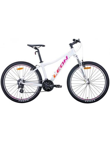 Велосипед AL 27.5" Leon XC-LADY AM Hydraulic lock out DD  рама-16.5" біло-малиновий з помаранчевим