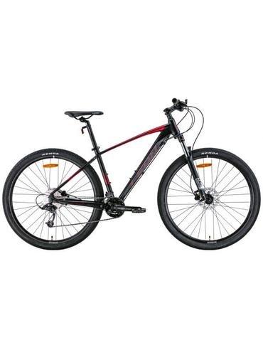 Велосипед AL 29" Leon TN-70 AM Hydraulic lock out HDD  рама-19" чорний з червоним(м)