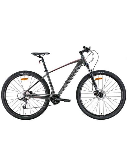 Велосипед AL 29" Leon TN-70 AM Hydraulic lock out HDD  рама-19" графітовий чорний з червоним(м)