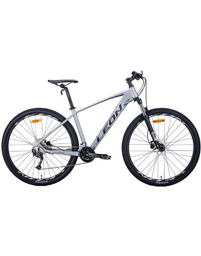 Велосипед AL 29" Leon TN-80 AM Hydraulic lock out HDD  рама-17,5" сірий   2020