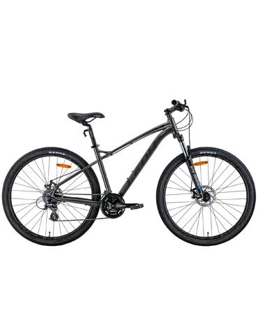 Велосипед AL 29" Leon TN-90 AM DD рама-18" сірий з чорним (м) 2022