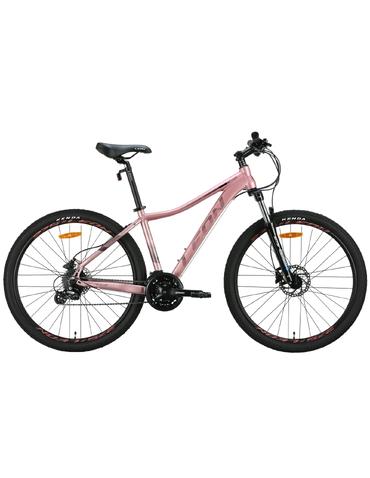 Велосипед алюміній 27.5" Leon XC LADY AM Hydraulic lock out HDD рама-16.5" рожевий з чорним 2024