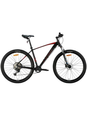 Велосипед алюміній 29" Leon TN-70 AM Hydraulic lock out HDD рама-19" чорний з червоним (матовий)2024