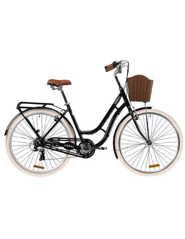 Велосипед Dorozhnik CORAL 28" сірий 19"  2020 з багажником та корзиною