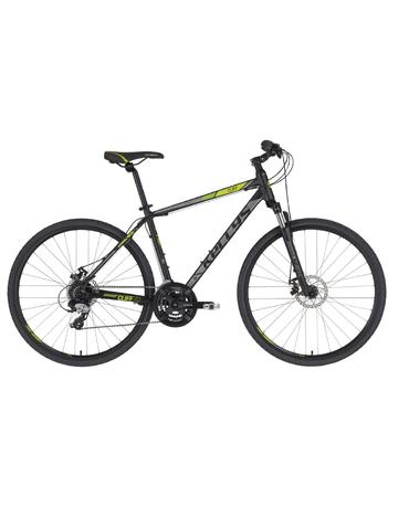 Велосипед Kellys Cliff 70 Black Green S (28") 2021