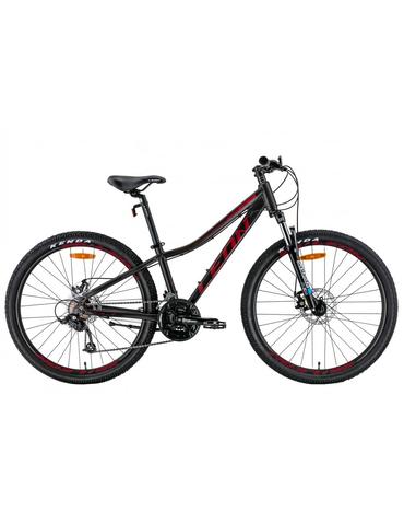 Велосипед Leon SUPER JUNIOR AM DD 26" чорний з червоним 13"