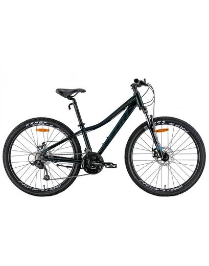 Велосипед Leon SUPER JUNIOR AM DD 26" чорний з хакі 13"