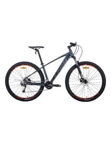 Велосипед Leon TN-70 AM HDD 29" графітовій з чорним і помаранчевим 19"