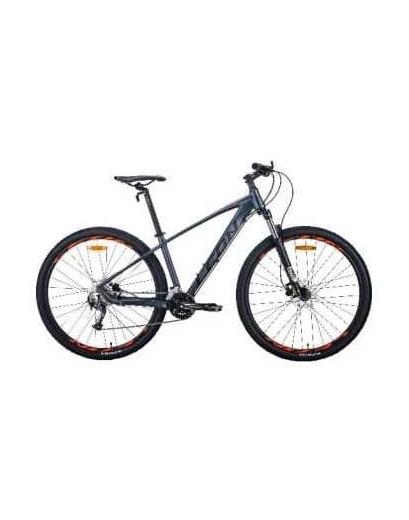 Велосипед Leon TN-70 AM HDD 29" графітовій з чорним і помаранчевим 21"