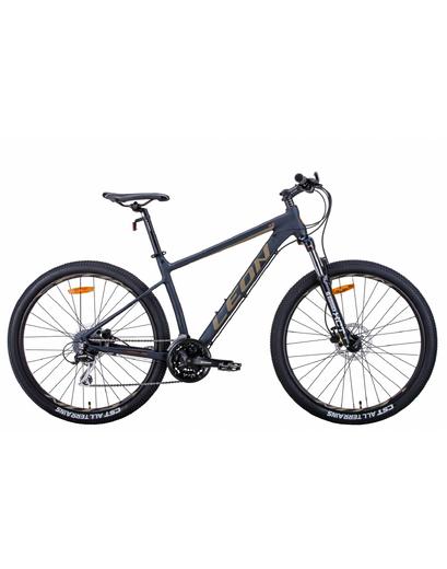Велосипед Leon XC-80 AM HDD 27.5" чорний з хакі 20"