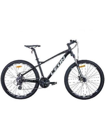 Велосипед Leon XC-90 AM  DD 27.5" чорно-білий з сірим 19"