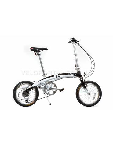 Велосипед складаний Langtu KW018 16˝ білий/чорний