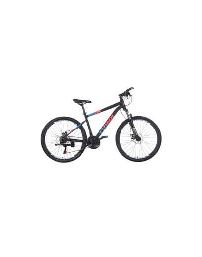 Велосипед Trinx M116 26" чорний/блакитний/червоний 19"