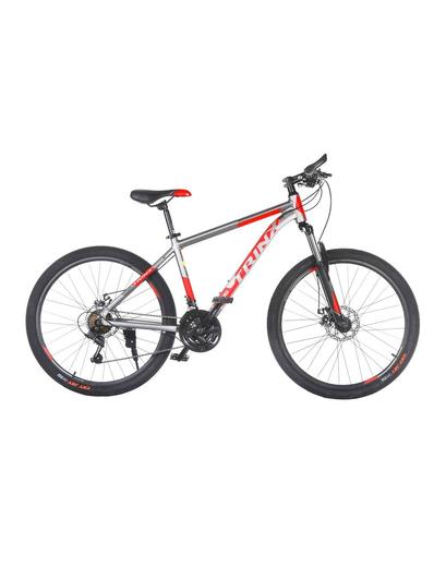 Велосипед TRINX M116 26" сірий/червоний 15"