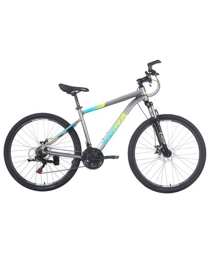 Велосипед Trinx M116 Elite 27.5" сірий/блакитний/жовтий 20"