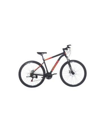 Велосипед Trinx M116 Pro 29" чорний/червоний/помаранчевий 17"