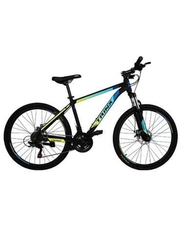 Велосипед Trinx MAJESTIC M100 26 16"(S) Matt-Black-Blue-Yellow