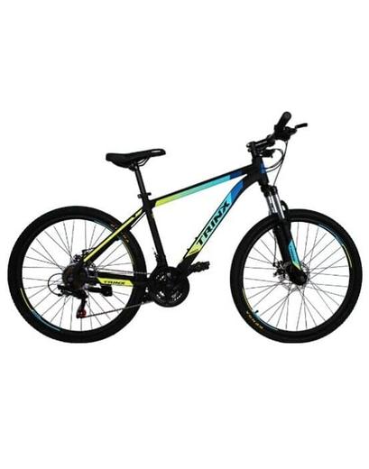 Велосипед Trinx MAJESTIC M100 26 16"(S) Matt-Black-Blue-Yellow