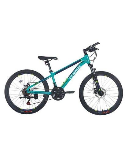 Велосипед Trinx MAJESTIC M114 24 12.5" Cyan-Blue-Green
