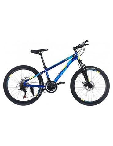 Велосипед Trinx MAJESTIC M134 24 12.5" Blue-Yellow-Blue
