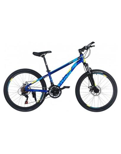 Велосипед Trinx MAJESTIC M134 24 12.5" Blue-Yellow-Blue