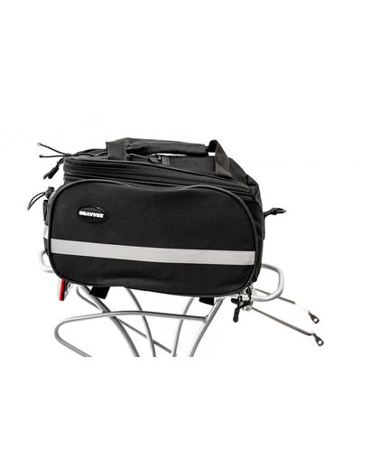 Велосумка на багажник 30*21*17CM чорна BRAVVOS DT-001