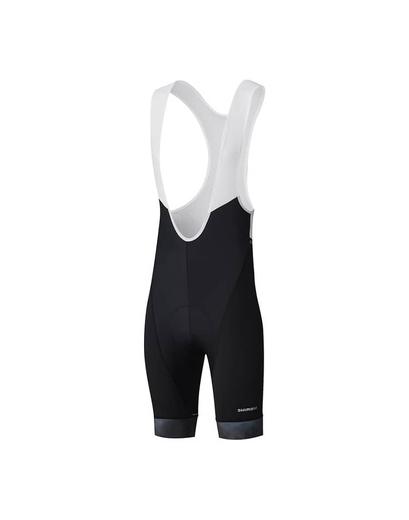 Велотруси чоловічі Shimano BREAKAWAY з лямками з памперсом чорний L