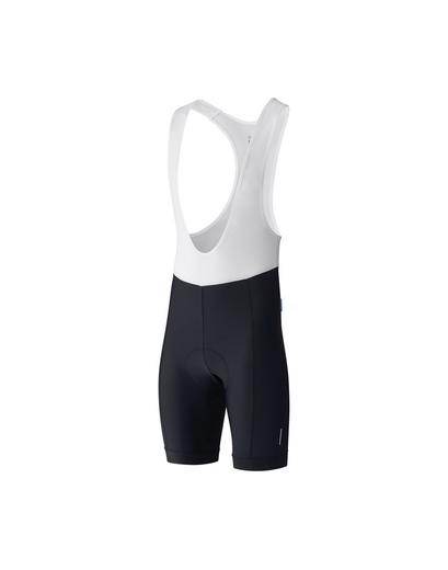 Велотруси чоловічі Shimano з лямками з памперсом чорний S