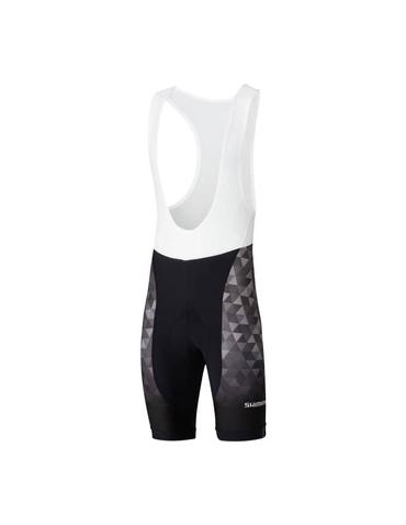 Велотруси Shimano TEAM2 з лямками, чорно-сірі, розм. M