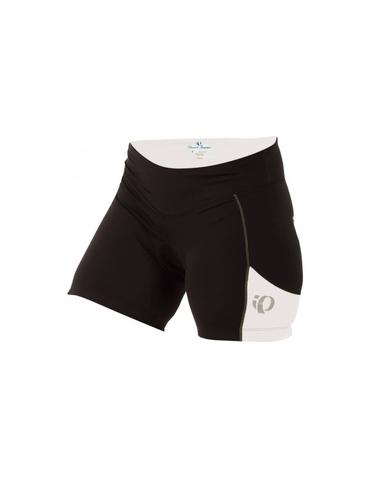 Велотруси жіночі Pearl Izumi W Sugar без лямок з памперсом чорний/білий L