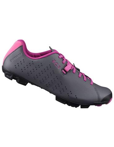 Веловзуття жіноче Shimano SH-XC500WG SPD сірий/рожевий EU38