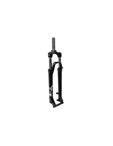 Вилка 29 "1-1 / 8" хід-100mm чорна SUNTOUR SF16-XCM29 "HLO DS з гидравл. локаутом, ноги 30мм