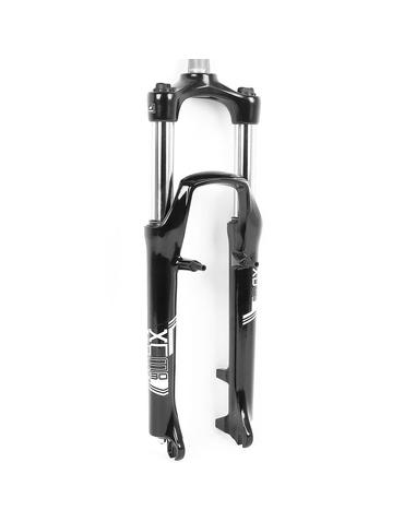Вилка SR Suntour SF13 XCM P26 120 BL, ход 120мм, под V-BR/Disk, чорна