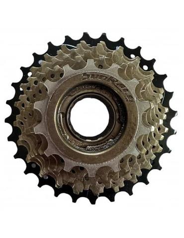Вільнобіг SUN RACE MFM2A 7DS0 2S6 14-28T 7 шв. BROWN/BLACK Lockring Desing