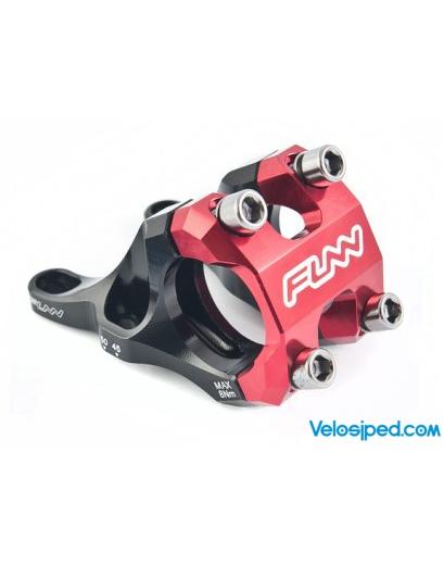 Винос FUNN RSX 31.8 / 45-50 мм / 15 мм чорний/червоний