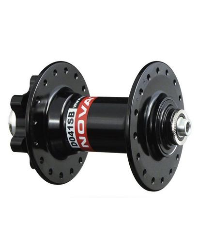 Втулка передня Novatec D041SB 32 отвори під диск чорний