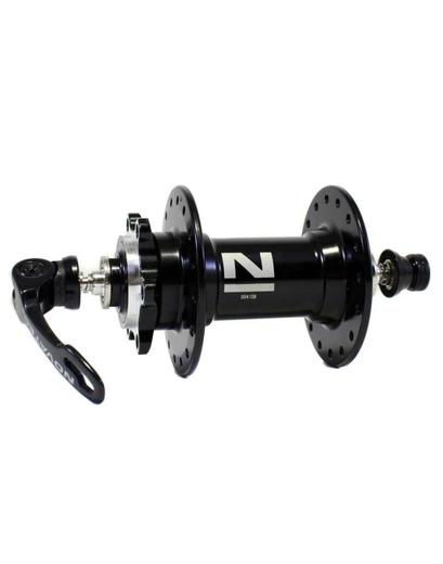 Втулка передня Novatec D041SB 36 отворів промислові підшипники під диск чорний