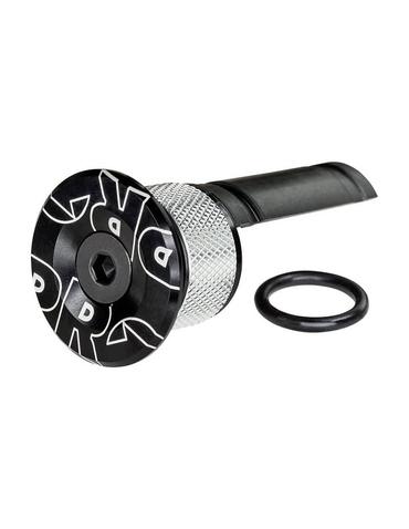 Якір рульової PRO Gap Cap carbon з кришкою та тримачем батареї 1-1/8˝ для карбоного штоку