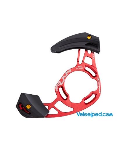 Заспокоювач ланцюга FUNN Zippa AM кріплення ISCG05 / з адаптером на каретку ємкість 32T-38T червоний