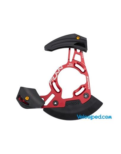 Заспокоювач ланцюга FUNN Zippa DH кріплення ISCG05 / з адаптером на каретку ємкість 32T-38T червоний
