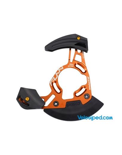 Заспокоювач ланцюга FUNN Zippa DH кріплення ISCG05 / з адаптером на каретку ємкість 32T-38T помаранч