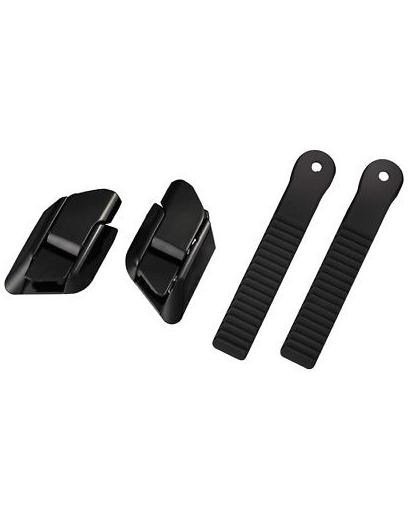 Застібки+ремінці для взуття Shimano R321/171 чорний (комплект)