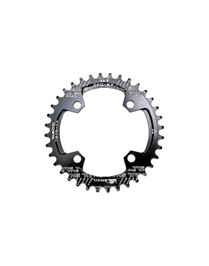 Зірка-неспадайка до шатуна NW AL 34T коло BCD 96 SNAIL  чорна