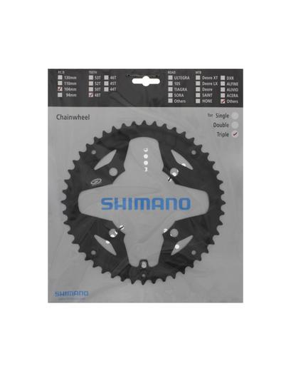 Зірка шатунів Shimano FC-M391 ACERA, 48зуб. 9-швидк. чорн