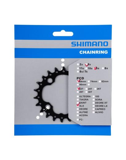 Зірка шатунів Shimano FC-M660 SLX, 22зуб, 9-швидк.